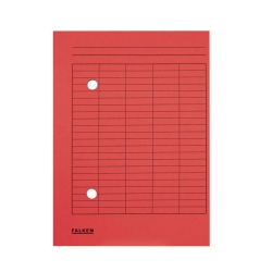 Umlaufmappe - A4, rot, Manilakarton, 250 g/qm