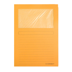 Umlaufmappe, A4, Pappe, orange