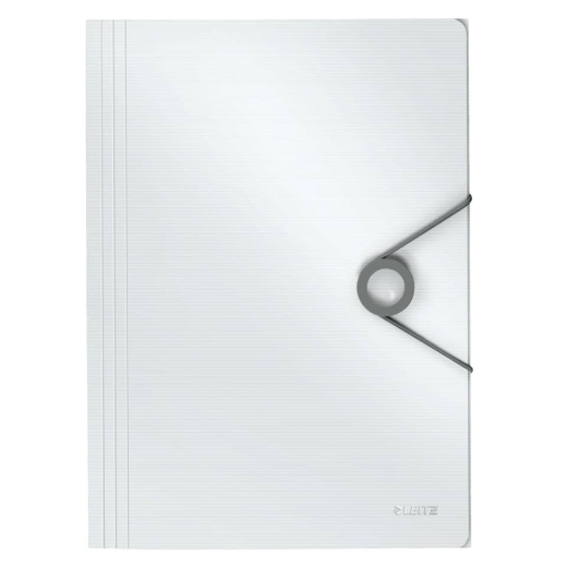 4563 Dreiflügelmappe Solid - A4, PP, weiß