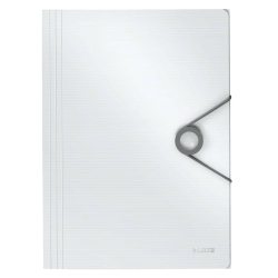 4563 Dreiflügelmappe Solid - A4, PP, weiß