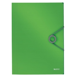 4563 Dreiflügelmappe Solid - A4, PP, hellgrün