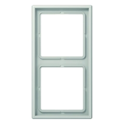 JUNG Abdeckrahmen LS982LG 2fach lichtgrau