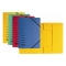 Gummizugmappe - A4, 150 Blatt, Pressspan, blau
