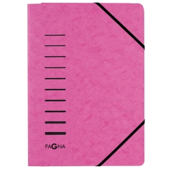 Gummizugmappe - A4, 150 Blatt, Presssan, dunkelrosa