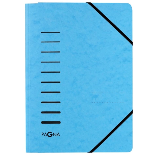 Gummizugmappe - A4, 150 Blatt, Presssan, hellblau