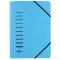 Gummizugmappe - A4, 150 Blatt, Presssan, hellblau
