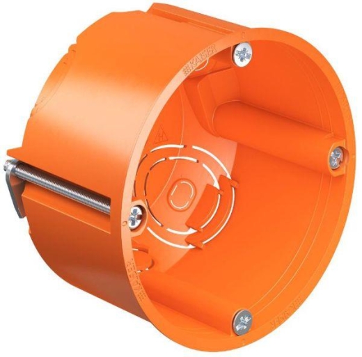 KAISER Schalterdose O-range D: 68mm  T: 48mm orange