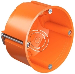 KAISER Schalterdose O-range D: 68mm  T: 48mm orange