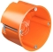 KAISER Schalterdose O-range D: 68mm T: 62mm orange