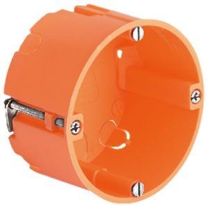 KAISER Hohlwanddose 9068-04 T: 41mm orange dünne Beplank.