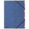 Ordnungsmappe EASY - 12 Fächer, A4, Pressspan, 265 g/qm, blau