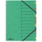 Ordnungsmappe EASY - 12 Fächer, A4, Pressspan, 265 g/qm, grün