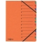 Ordnungsmappe EASY - 12 Fächer, A4, Pressspan, 265 g/qm, orange