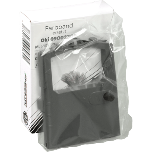Kompa. Farbband OKI ML390 Gr. 8780 Nylon HD schwarz 8780.01