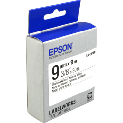 Epson Schriftband LK-3WBN schwarz auf weiß 9mm x 9m