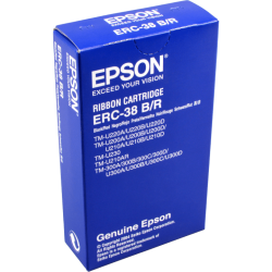 Epson Originalband ERC-38 BR schwarz / rot C43S015376