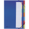 Deskorganizer - 7 Fächern, blau