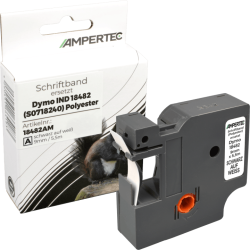 Label Band kompatibel zu Dymo IND 18482 (S0718240)...
