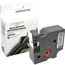 Label Band kompatibel zu Dymo IND 18487 (S0718200)...