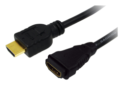 Logilink HDMI-Kabel Ethernet A -> A St/Bu 3.00m Gold...