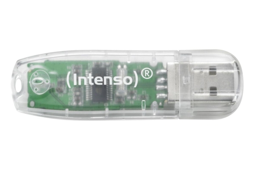 Intenso USB-Stick 32GB 2.0 Rainbow line transparent