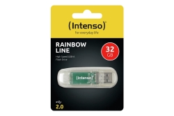 Intenso USB-Stick 32GB 2.0 Rainbow line transparent