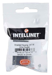 INTELLINET Kupplung RJ45 Cat5e 8P8C Bu/Bu FTP silber