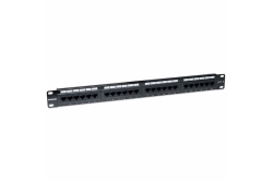 INTELLINET Patchpanel 1HE 24-Port Cat6 UTP sw