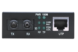 INTELLINET Medienkonverter Fast Ethernet Multimode 2km sw