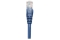 INTELLINET Patchkabel RJ45 U/UTP Cat5e 0.5m Hebelschutz blau