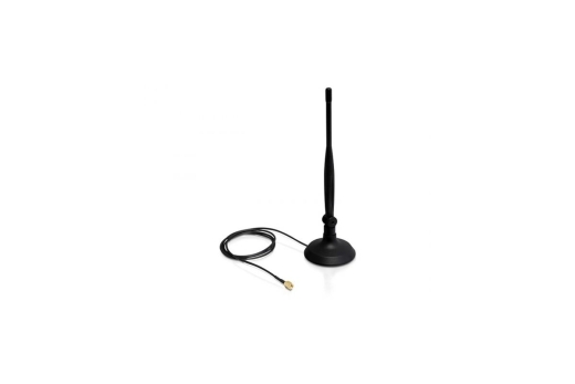 DELOCK WL-Antenne RP-SMA 4dBi Kippgelenk Standfuß magnet.