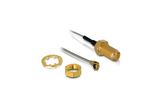 DELOCK HF Kabel I-PEX -> SMA St/Bu 0.20m