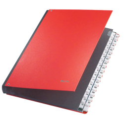 5931 Pultordner 1-31 - 32 Fächer, PP, rot