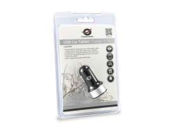CONCEPTRONIC KFZ-Ladegerät 2-Port 2xUSB-A 10.5W sw