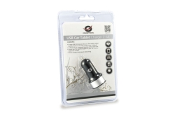 CONCEPTRONIC KFZ-Ladegerät 2-Port 2xUSB-A 10.5W sw