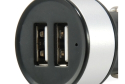 CONCEPTRONIC KFZ-Ladegerät 2-Port 2xUSB-A 10.5W sw