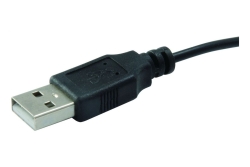 CONCEPTRONIC Optische Maus USB-A/1000DPI/3Tasten L+R schwarz