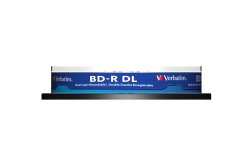 Bluray Verbatim 50GB 10pcs Spindel 6x White Blue