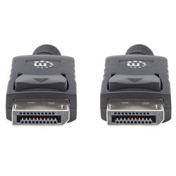 MANHATTAN DisplayPort Kabel St/St 2.0m geschirmt schwarz
