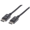 MANHATTAN DisplayPort Kabel St/St 2.0m geschirmt schwarz