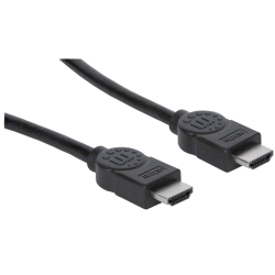 MANHATTAN HDMI-Kabel Ethernet A -> A St/St 2.00m ARC...