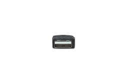 MANHATTAN USB Kabel A -> B St/St 1.80m schwarz