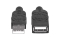 MANHATTAN USB Kabel A -> A St/Bu 1.80m schwarz Verl.
