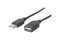 MANHATTAN USB Kabel A -> A St/Bu 1.80m schwarz Verl.