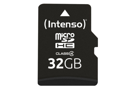 Intenso SD MicroSD Card 32GB inkl. SD Adapter