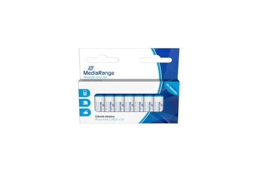 MediaRange Batterie Premium Alkaline AAA/LR03 1,5V 10Stk.