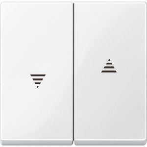 MERTEN Serienwippe 432419 f Rollladenschalter polarweiß gl