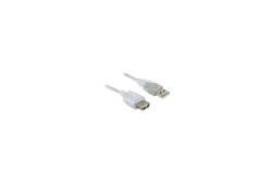 DELOCK USB Verl. A -> A St/Bu 1.80m grau