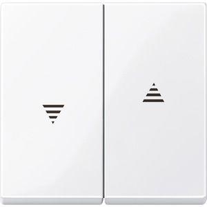 MERTEN Serienwippe 432425 f Rollladenschalter aktivweiß gl