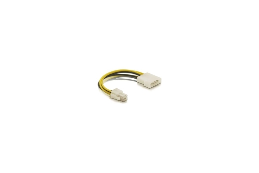 DELOCK Stromkabel P4 4pol -> Molex 4pin St/St 0.15m